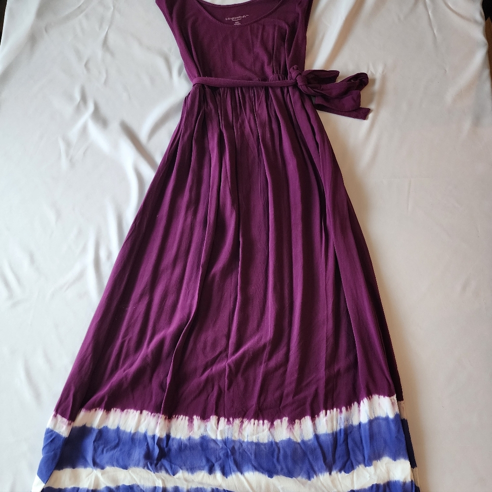 Liz Lange Maternity Purple Top